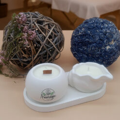 Kit de Velas de Soja para Regalo: Aromática + Masaje (Pack Essence)