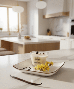 Alternative view of Vela de Soja Vainilla Bourbon & Crema - Aroma Dulce e Intenso