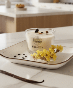 Vela de Soja Vainilla Bourbon & Crema - Aroma Dulce e Intenso