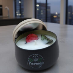 Vela de Soja en Lata "Velatin Black" - Ayurveda